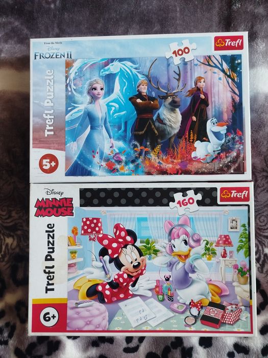 Пазли дві шт  5/6+