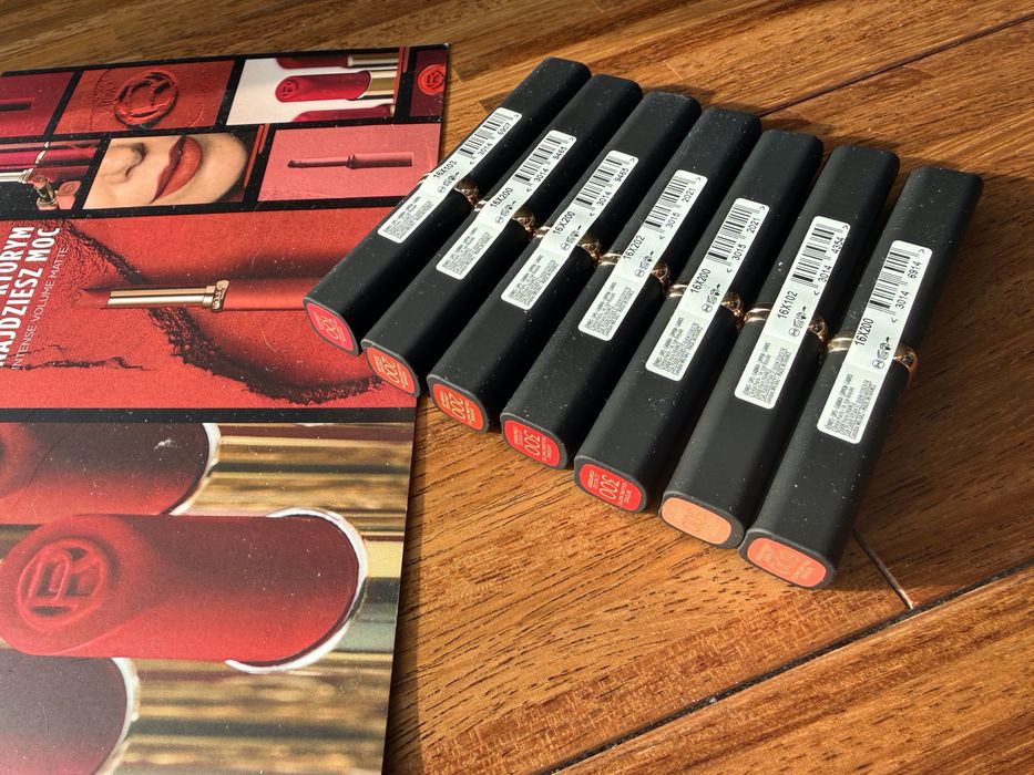 Zestaw szminek L'Oréal Paris – 7 sztuk
