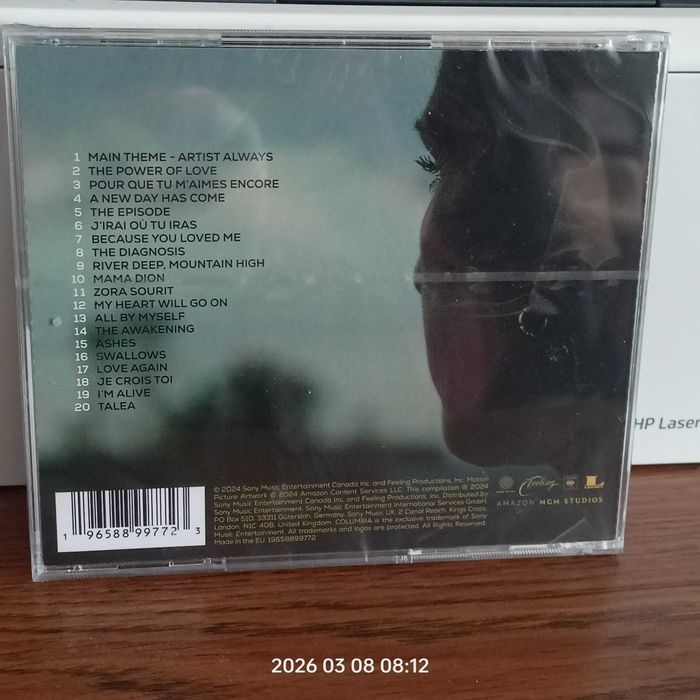 «Jestem: Céline Dion!» 1 CD w oryginalnej folli