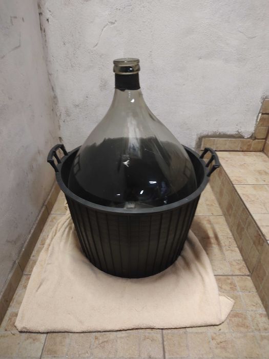 Balon na wino, cydr, sok, 54L z koszem