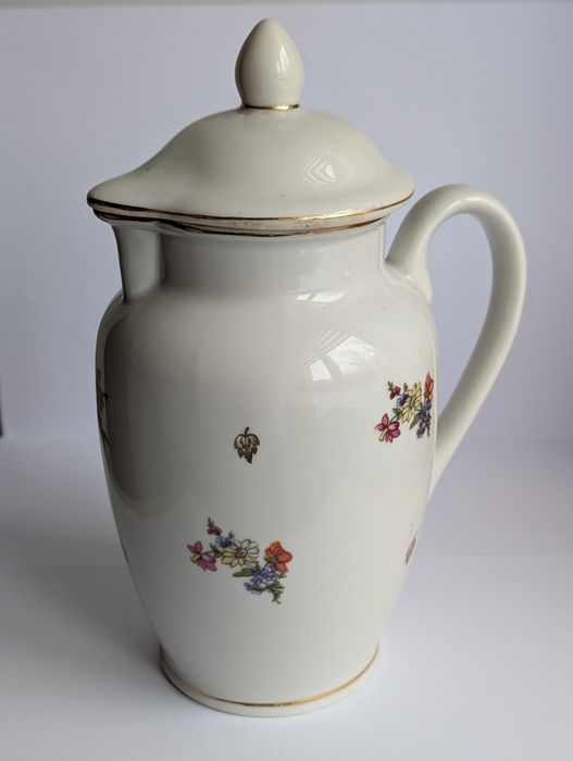 Молочник  с крышкой.  Довбыш  1950-е