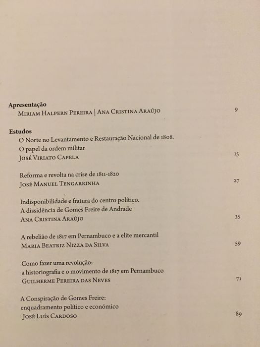Gomes Freire / Revolução na Terceira
