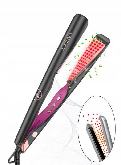 Prostownica i lokówka landot 2 w 1 flat iron curl wave