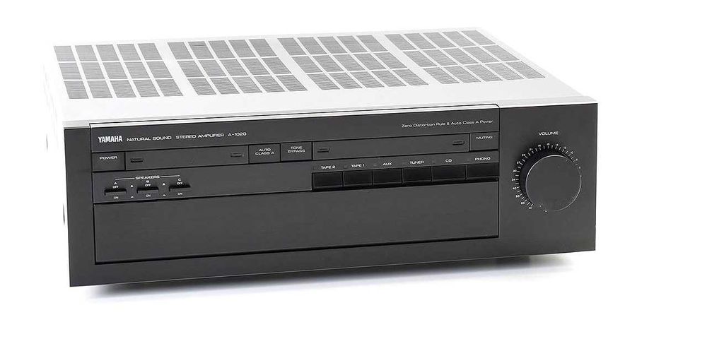 Flagowy Wzmacniacz Stereo YAMAHA A-1020 Loudness Hi-End TOP 2x 170W Pobór 580 Watt Klasa A Made in Japan Unikat !