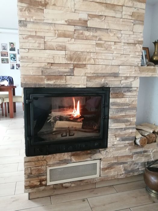 Kominek pod zabudowę