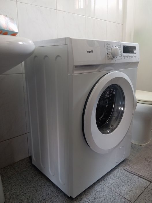 Máquina de lavar roupa kunft 8kg