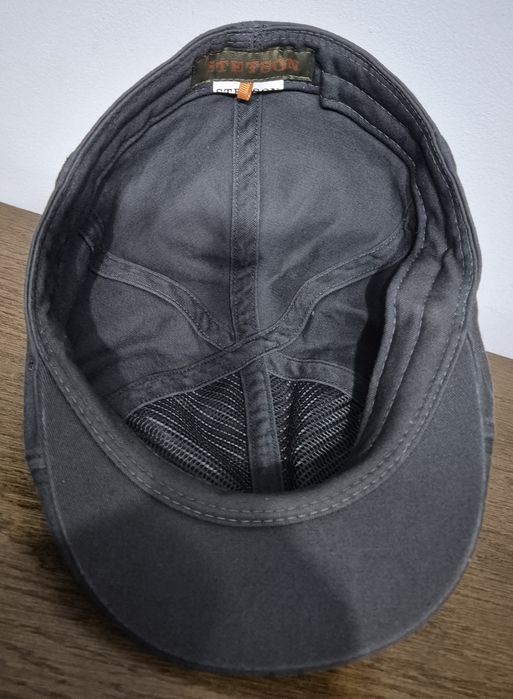 STETSON roz. 59 L bawełniany kaszkiet premium