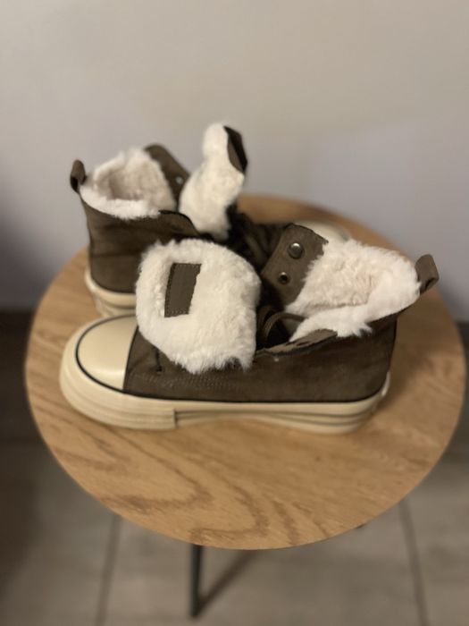 Утеплені кеди, жіночі, нові