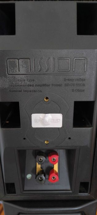 Colunas mission usadas enclosure type