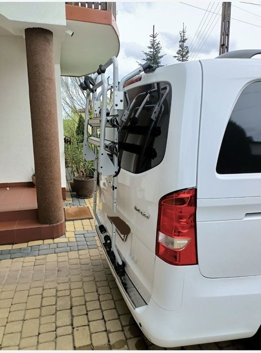 Thule 973 bagażnik rowerowy na klapę bus, T4 T5 VITO TRAFIC Kamper