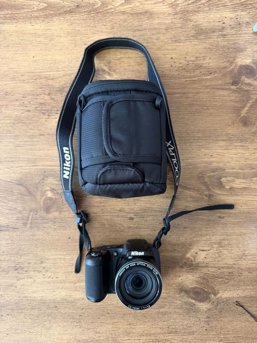 Nikon Coolpix L340 para reparação/peças + Bolsa Goodi