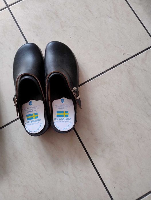 drewniaki czarne nr 37 sprzedam