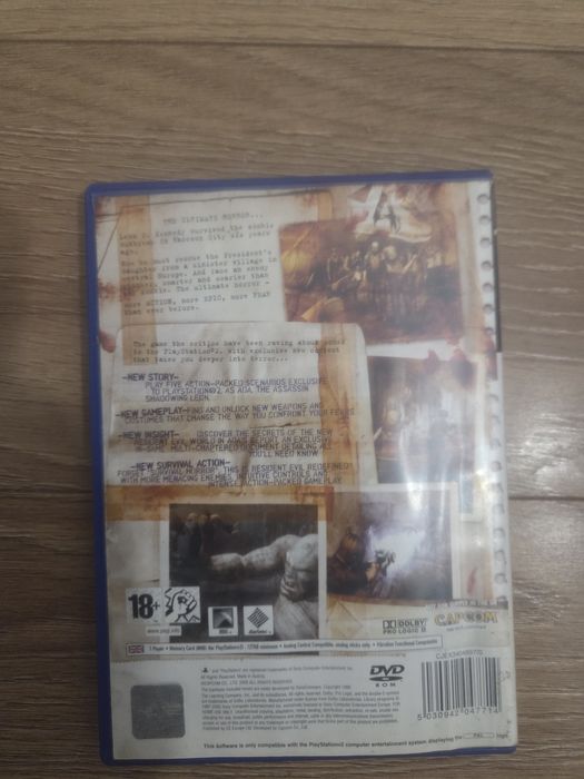 Gra Resident Evil 4 na PS2
