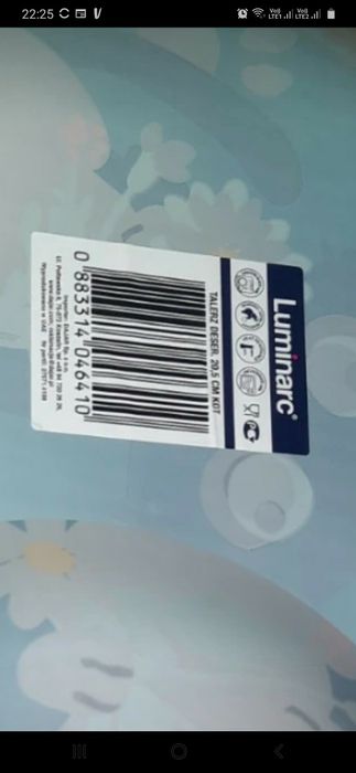 Kot luminarc zestaw nowy