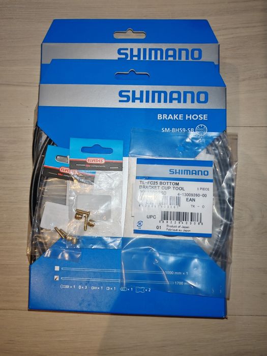 2 Kits Shimano Brake Hose e Kit Jagwire Road Pro Shift