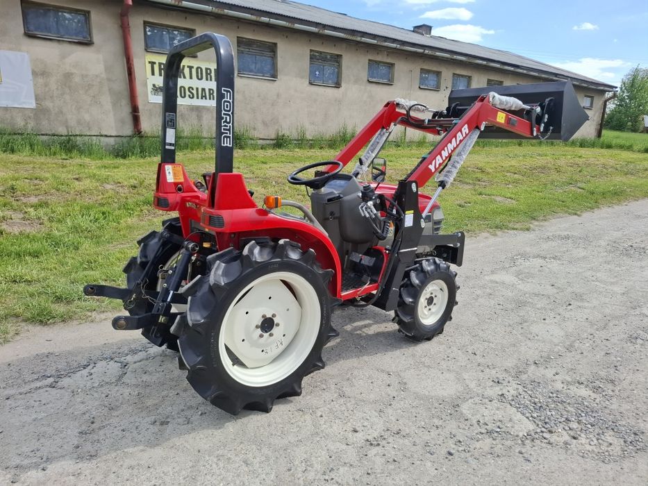 Traktorek japoński 4x4 Yanmar AF 18 z turem piękny stan wspomaganie rewers