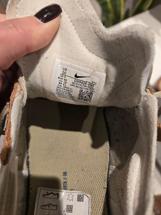 Кроссовки Nike Waffle One Leather 'Limestone Ale Brown