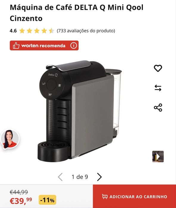 Maquina de café Delta Q
