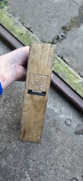 Stary strug hebel  ręczny drewniany
