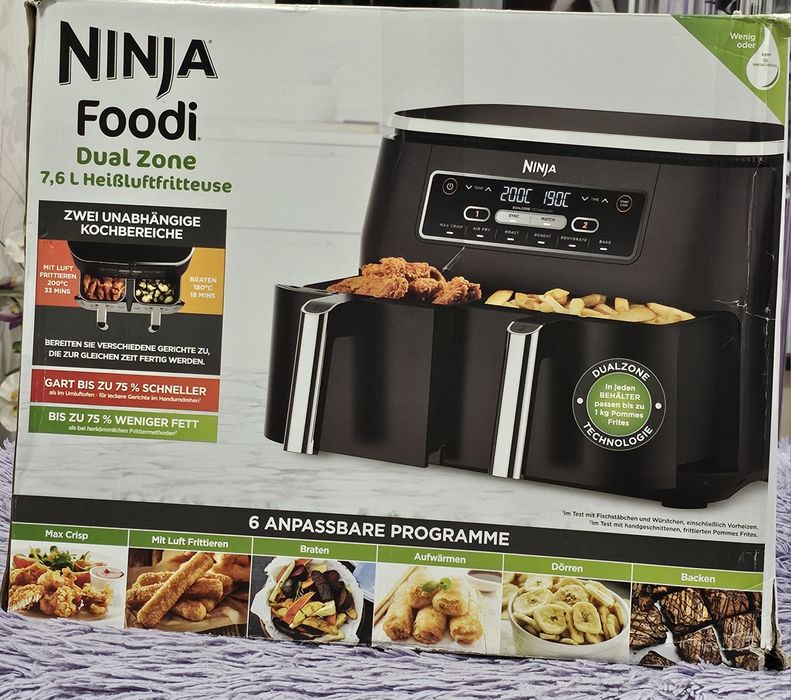 Мультипіч Ninja Fryer Dual zone