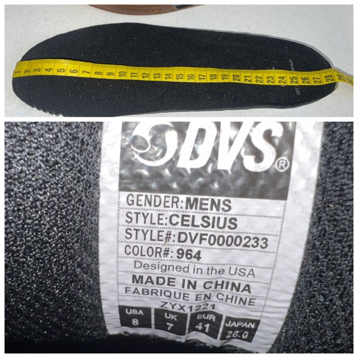 Кросівки Dvs 41 Footwear Celsius кроссовки