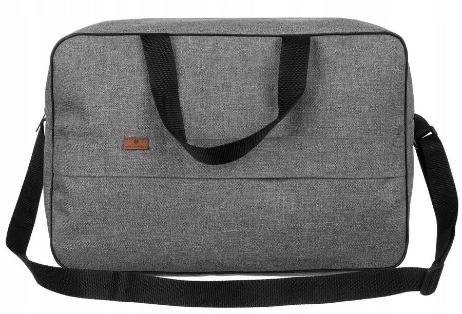 pojemna torba podróżna z uchwytem na walizkę — peterson