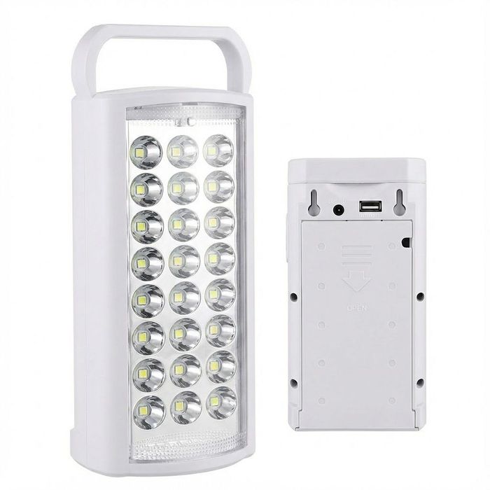 Аварійний акумуляторний ліхтар HER-TEX HT-2626, 24 LED, USB, д 80годин