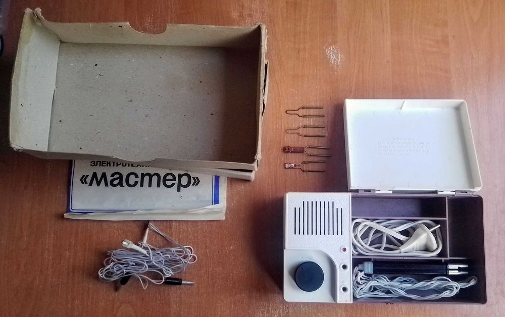 мастер паяльник набор  ссср