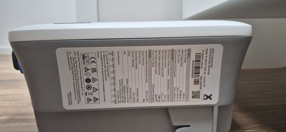Inversor Solar SolaX X1-BOOST-3.6K-G4 (3.6kW) Monofásico – Instalação 2024