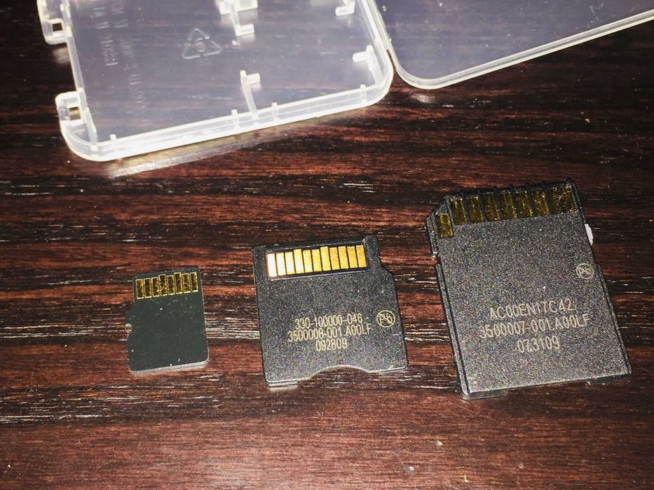 Szybka pamięć microSD 4GB Kingston + dwa adaptery Kingston nowe