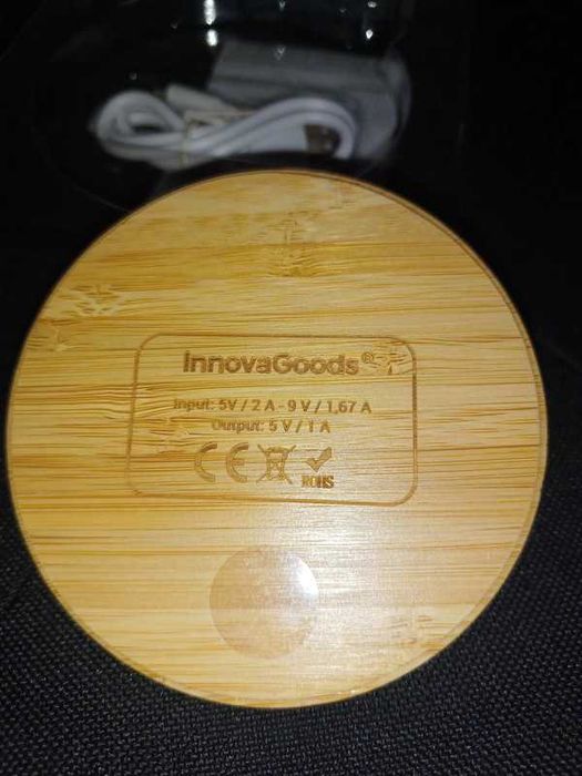 Carregador de Bambu sem Fios InnovaGoods