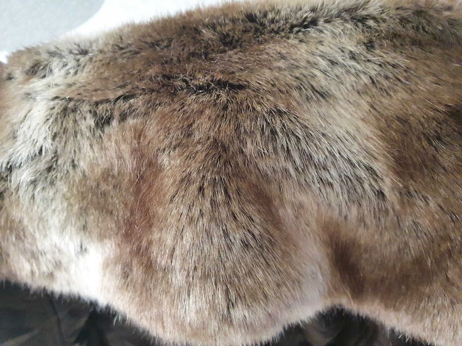 Damska kurtka pilotka Stradivarius rozm. M brązowa ekoskóra