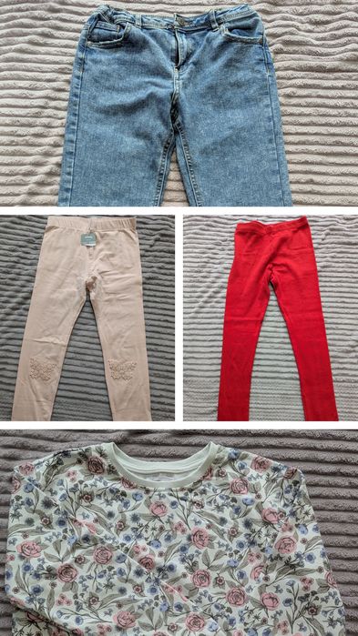 Комплект 9 речей для дівчинки 140