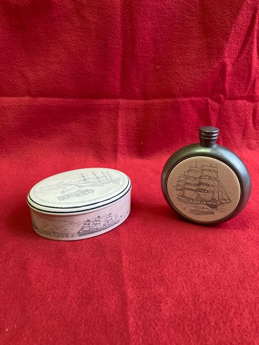 Guarda joias em osso