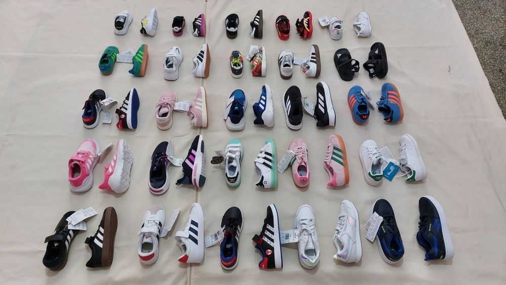 Дитяче взуття Adidas Reebok  оптом сток