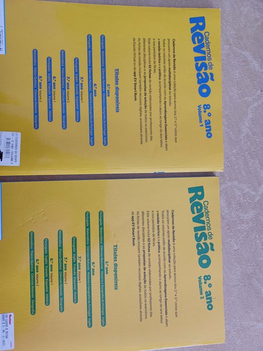 Cadernos de Revisão - 8.º Ano  (NOVO)