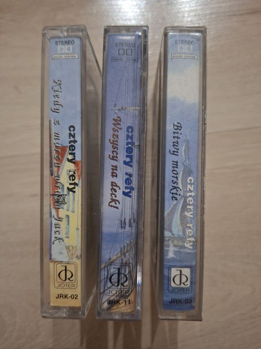Cztery refy zestaw 3 kaset szanty