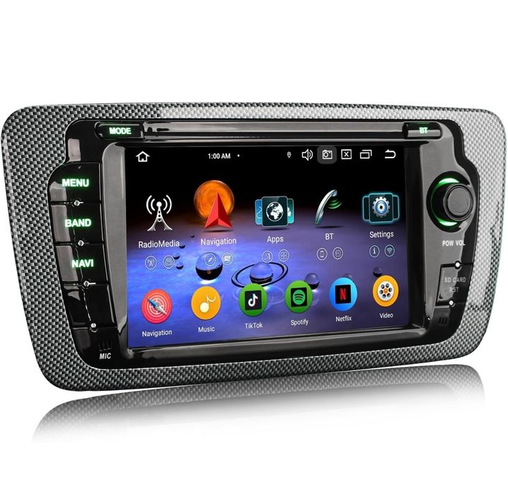 Магнітола Seat Ibiza 2009-2013 Erisin 8 ядер 4/64gb  Android