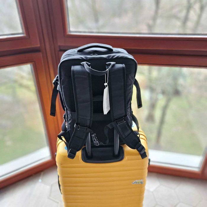 BANGE Plecak Do Samolotu Turystyczny Biznesowy Laptop 17,3 USB Prezent