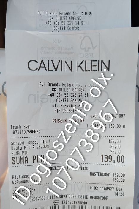 Oryginalne bokserki_Calvin Klein_ rozmiar L