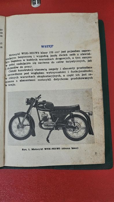 Instrukcja obsługi motoru WSK