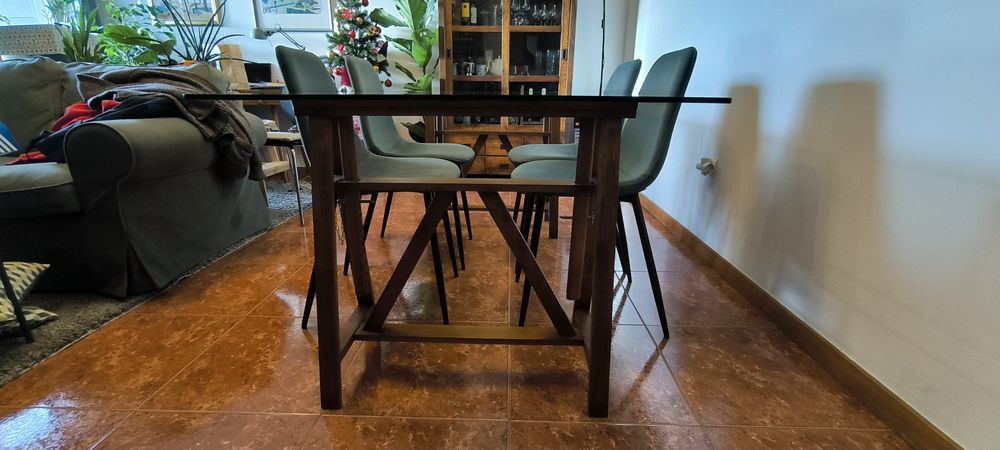 Cavalete madeira maciça