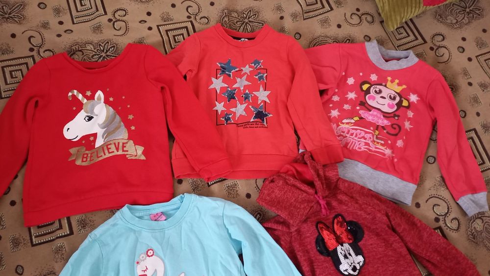 Набір теплих кофтинок, реглани, світшот на 2-3роки