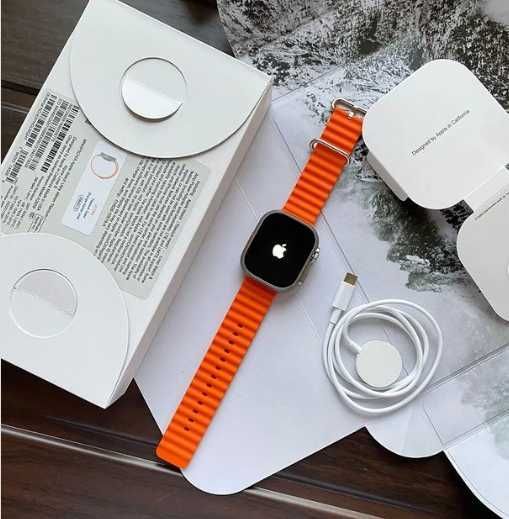 Смарт часы Apple Watch 8 Ultra Titanium Case. Годинник Вотч Ультра.