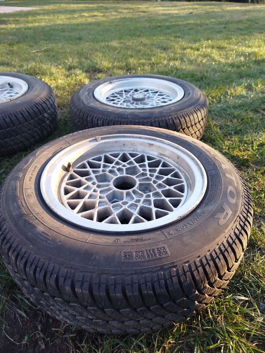 Alufelgi retro vintage VIAL 4x100, 4x98 Polonez Golf Fiat nowe opony