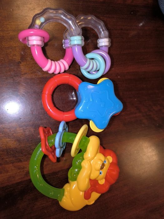 Grzechotki - 3 sztuki