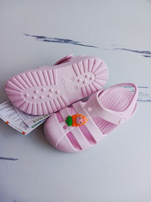 C8(24-25) ,C9(25-26) С10(26-27)   Босоніжки, сандалі CROCS з  Джибітсами