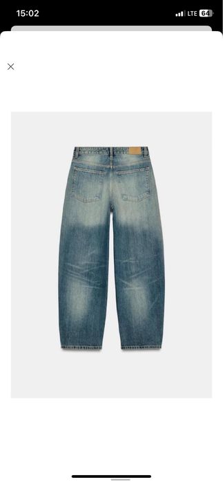 Новые джинсы ZARA багги  42 , XL/L