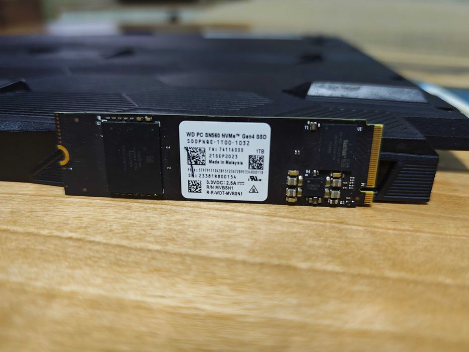 NVMe 1tb WD SN560 M2 SSD накопичувач PCI 4.0 краще KC3000 Evo