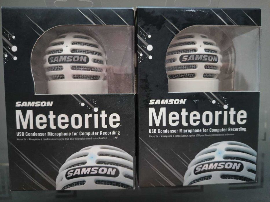Микрофон конденсаторный Samson Meteorite USB-white